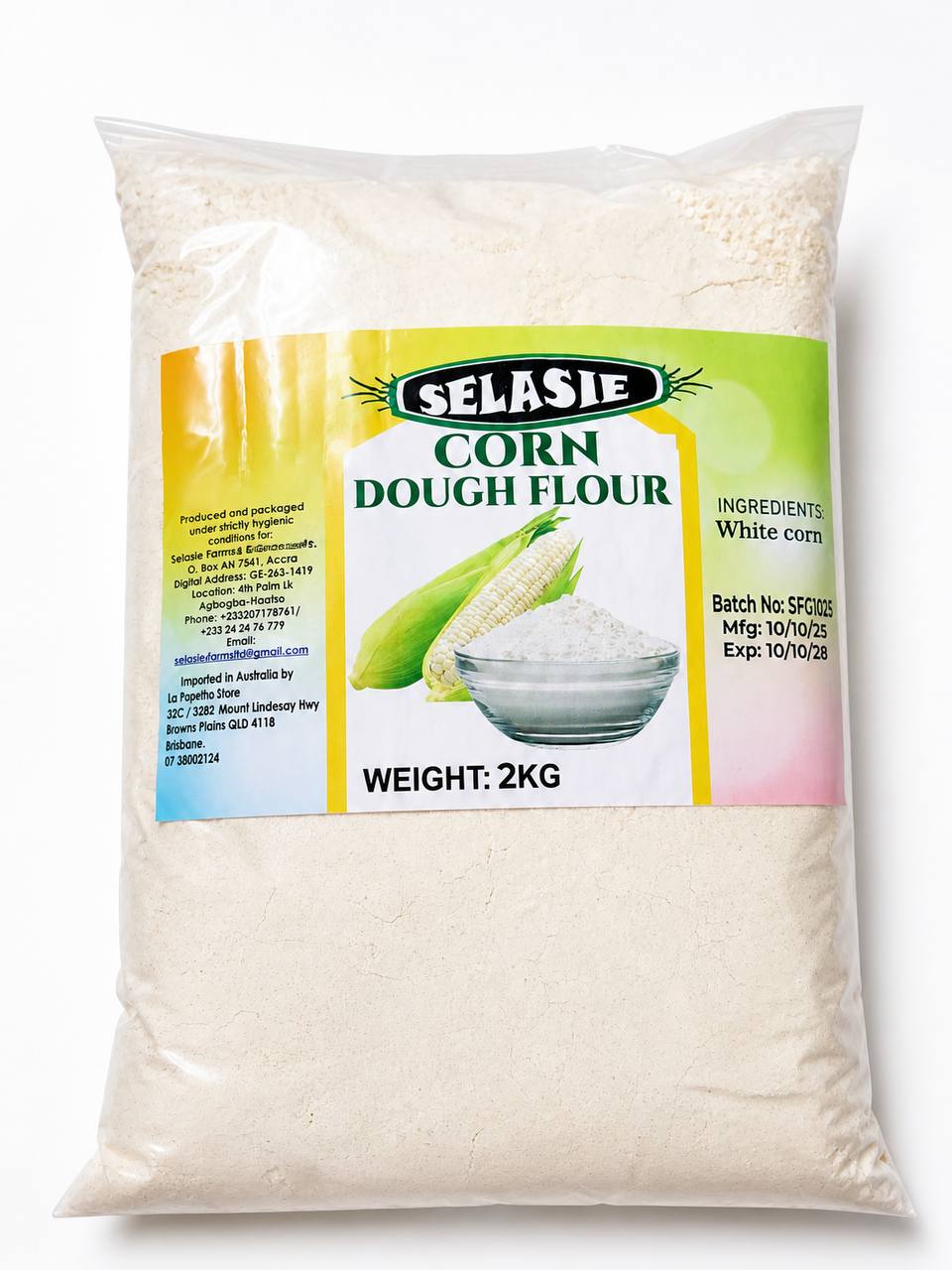 Selasie Corn Dough Flour