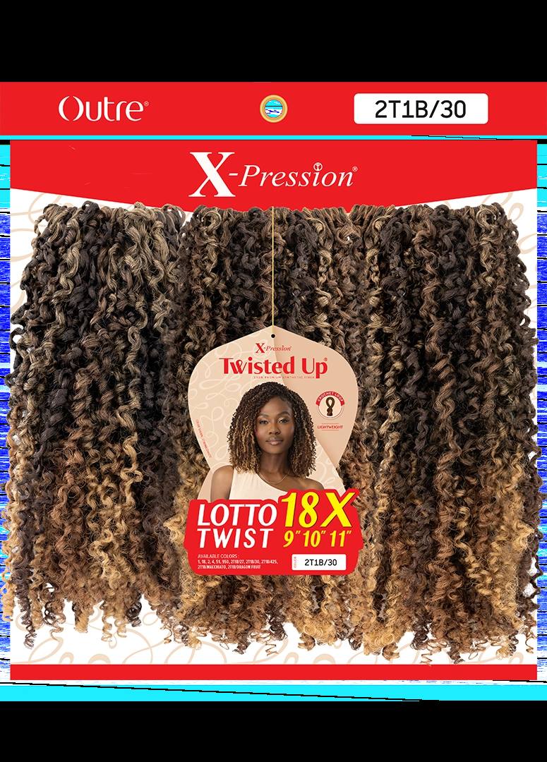 X-Pression Twisted Up Lotto Twist 18X