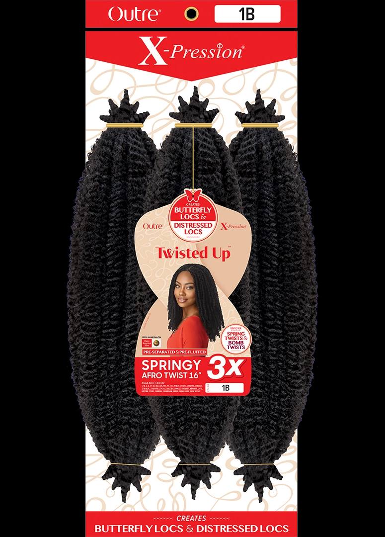 Outre X-Pression Springy Afro Twist