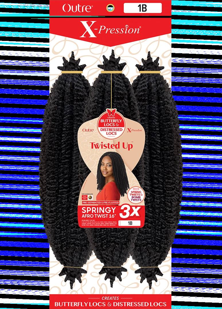 Outre X-Pression Springy Afro Twist