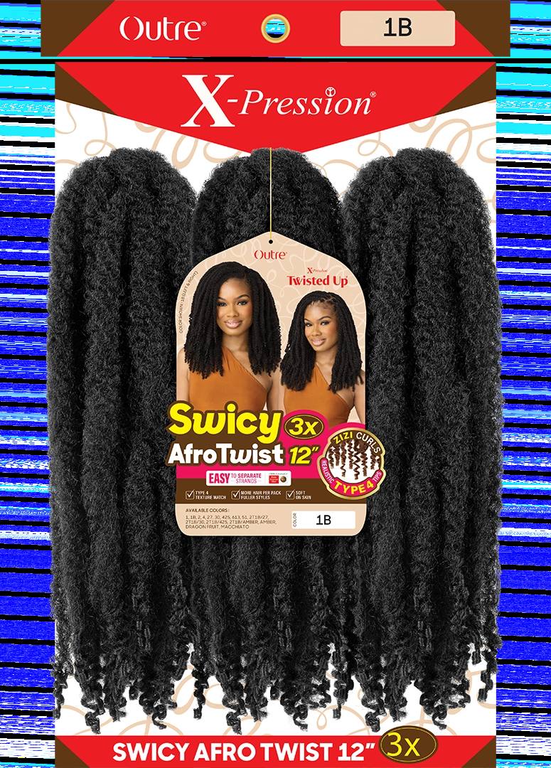 X-Pression Swicy Afro Twist 3X 12
