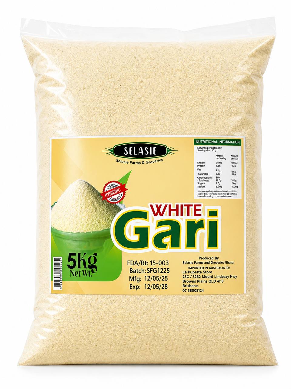 Selasie White Gari